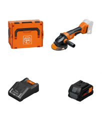 Meuleuse Ø125 mm CCG 18-125-10 PD AS + 1 batterie ProCore 18V 8 Ah AS + 1 chargeur GAL 18V-160 CV AS FEIN