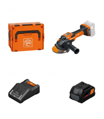 Meuleuse Ø125 mm CCG 18-125-15 AS + 1 batterie ProCore 18V 8 Ah AS + 1 chargeur GAL 18V-160 CV AS FEIN