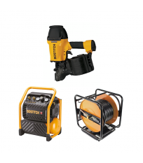Pack compresseur RC10SQ-E + Cloueur N89C-2K-E + Enrouleur CPACK30 BOSTITCH