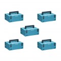 Pack de 5 coffrets taille 2 MAKPAC MAKITA