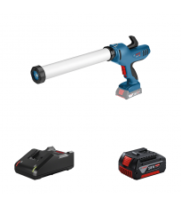 Pistolet à mastic GCG 18V-600 + 1 batterie GBA 18V 4 Ah + 1 chargeur GAL 18V-40 BOSCH