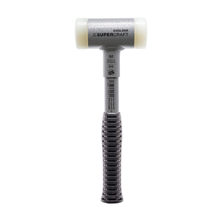 Maillet SUPERCRAFT manche en tube d'acier Ø70mm HALDER