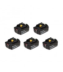 Pack de 5 batteries 18V 5 Ah BL1850B MAKITA