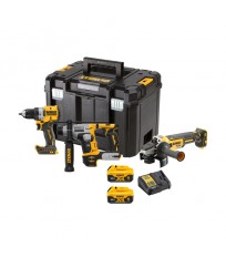 Pack 3 outils 18V DCK355P2T (DCD800 + DCH172 + DCG405) DEWALT