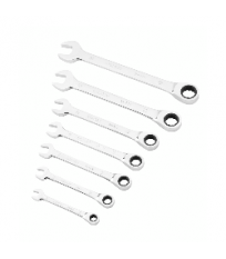 Jeu de 7 clés mixtes à cliquet STANLEY