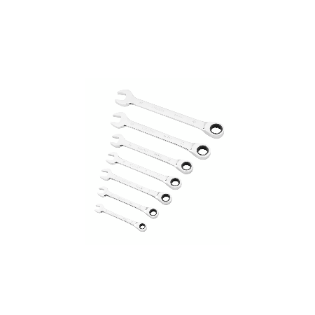 Jeu de 7 clés mixtes à cliquet STANLEY
