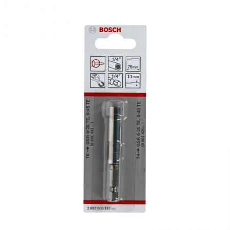 Porte-embout universel magnétique 1/4" 75 mm BOSCH