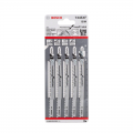 Lot de 5 lames de scie sauteuse T 345 XF bois et métal BOSCH