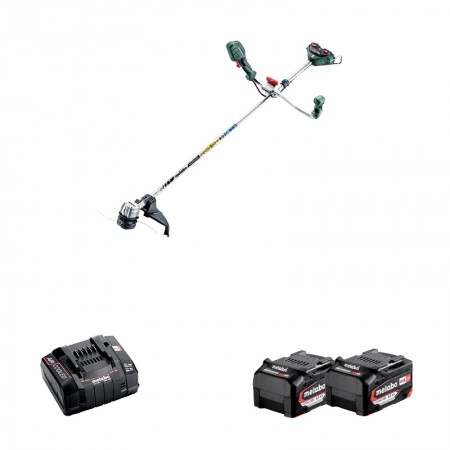 Débrousailleuse 18V FSB 36-18 LTX BL 40 + 2 batteries 18V 5,2 Ah + 1 chargeur ASC 145 METABO