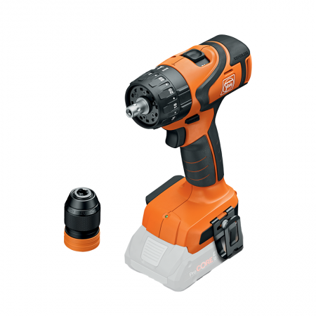 Perceuse-visseuse à percussion ASB 18 Q AS + 2 batteries ProCORE 18V 4 Ah AS + 1 chargeur GAL 1880 CV AS FEIN