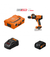 Perceuse-visseuse ASCM 18-4 QMP AS + 1 batterie GBA 18V 4 Ah AS + 1 chargeur GAL 1880 CV AS FEIN