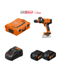 Perceuse-visseuse ASCM 18-4 QMP AS + 2 batteries GBA 18V 4 Ah AS + 1 chargeur GAL 1880 CV AS FEIN