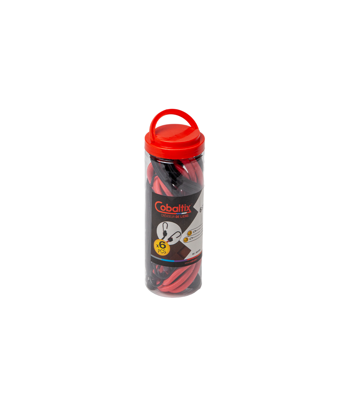 Lot de 6 sandows Ø8mm COBALTIX