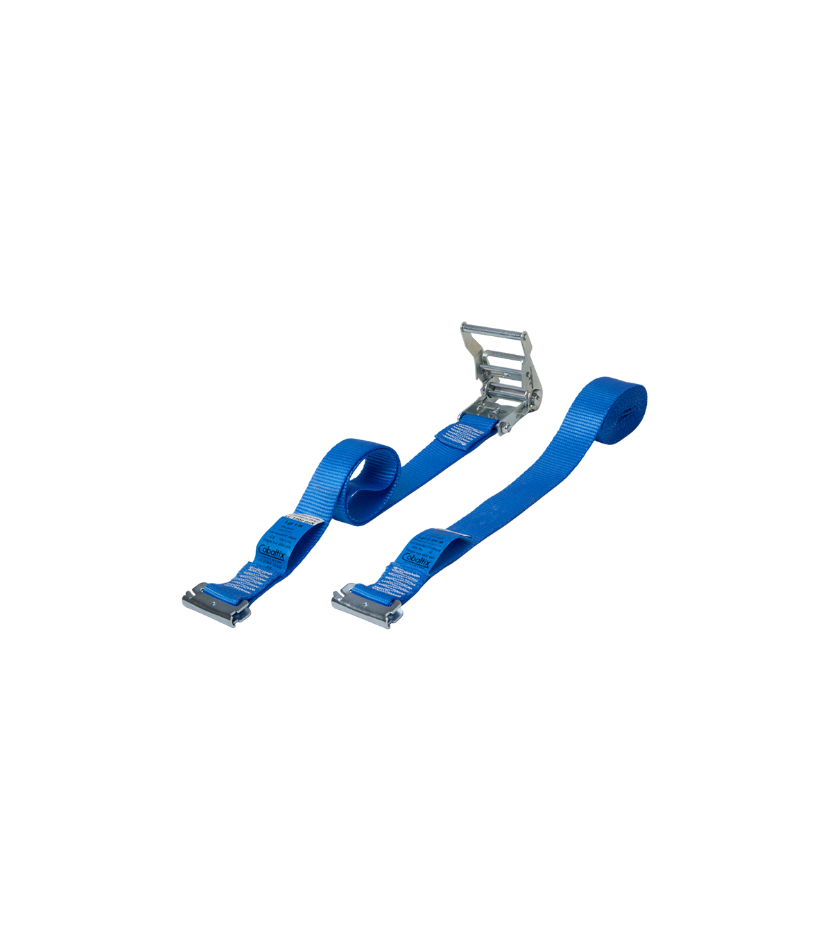 Sangle Medium tendeur à cliquet 5,5m x 48mm Fer n°116 COBALTIX