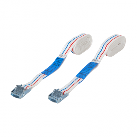 Lot de 2 sangles avec came à griffe 2,5m x 25mm COBALTIX