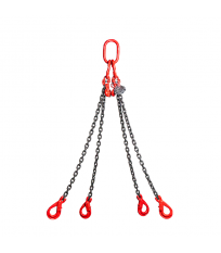 Elingue chaîne 4 brins Ø8mm 3M + Crochets CSC + Raccourcisseur COBALTIX