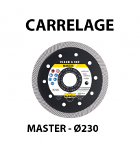 Disque diamant Ø230 Carrelage MASTER CERAM A SEC SAMEDIA