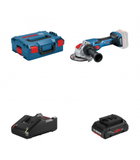 Meuleuse Ø125 mm GWX 18V-15 C + 1 batterie Procore 18V 4 Ah + 1 chargeur GAL 18V-40 BOSCH