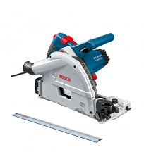 Scie circulaire plongeante Ø165 mm GKT 55 GCE + Rail de guidage FSN 1600 BOSCH