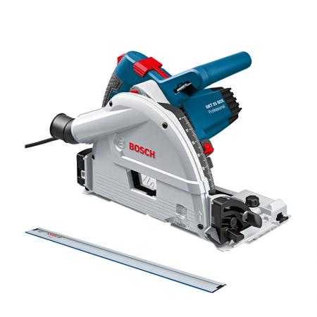 Scie circulaire plongeante Ø165 mm GKT 55 GCE + Rail de guidage FSN 1600 BOSCH
