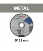 Disques à tronçonner Expert for Metal Ø125 mm BOSCH
