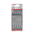 Lot de 5 lames de scie sauteuse T 301 CD Clean for Wood BOSCH