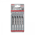 Lot de 5 lames de scie sauteuse T 101 AIF Clean for HardWood BOSCH
