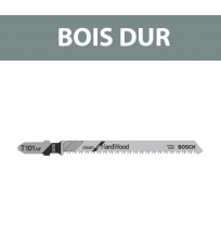 Lot de 5 lames de scie sauteuse T 101 AIF Clean for HardWood BOSCH