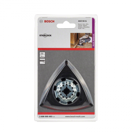 Plateau de ponçage Starlock AVZ 93 G BOSCH