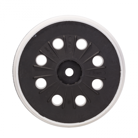 Plateau de ponçage mi-dur Ø125 mm pour ponceuses GEX BOSCH
