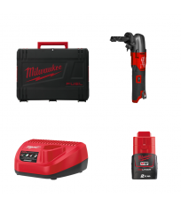 Grignoteuse 1,6 mm M12 FNB16 + 1 Batterie 12V 2 Ah + 1 Chargeur C12C MILWAUKEE