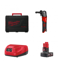 Grignoteuse 1,6 mm M12 FNB16 + 1 Batterie 12V 4 Ah + 1 Chargeur C12C MILWAUKEE