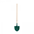 Pelle ronde 27cm manche bois LEBORGNE