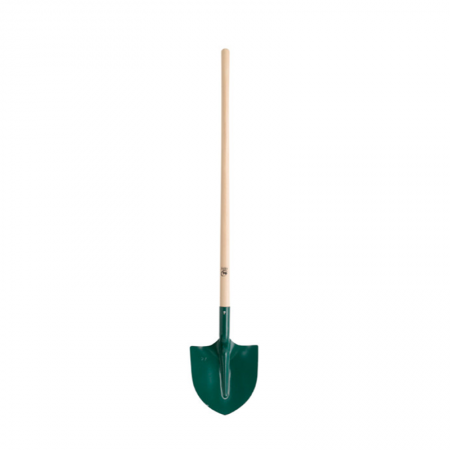 Pelle ronde 27cm manche bois LEBORGNE