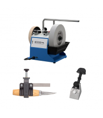 Affûteuse T4 + Dispositif pour mini-couteaux SVM-00 + Dispositif pour couteau avec centrage KJ-45 TORMEK