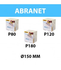 Pack de 150 Abranet Ø 150 mm grain 80/ 120/ 180 MIRKA