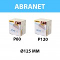 Pack de 100 Abranet Ø 125 mm grain 80/ 120 MIRKA