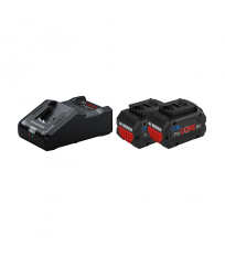 Pack 2 batteries ProCORE 18V 8 Ah + chargeur GAL 18V-160 BOSCH