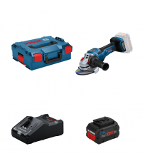Meuleuse Ø125 mm GWS 18V-15 PSC + 1 batterie Procore 18V 8 Ah + 1 chargeur GAL 18V-160 BOSCH