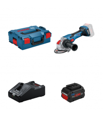 Meuleuse Ø125 mm GWX 18V-15 C + 1 batterie Procore 18V 8 Ah + 1 chargeur GAL 18V-160 BOSCH