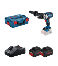 Perceuses-visseuse à percussion GSB 18V-110 C + 2 batteries Procore 18V 8 Ah + 1 chargeur GAL 18V-160 BOSCH