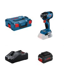 Visseuse à chocs GDR 18V-210 C + 1 batterie Procore 18V 8 Ah + 1 chargeur GAL 18V-160 BOSCH