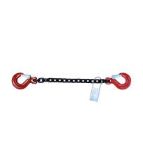 Chaîne d'arrimage Ø10mm avec 2 crochets + LS-CL 5M COBALTIX
