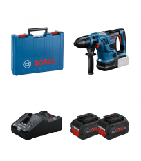 Perforateur GBH 18V-34 CF + 2 batteries Procore 18V 8 Ah + 1 chargeur GAL 18V-160 BOSCH