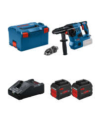 Perforateur GBH 18V-28 CF + 2 batteries Procore 18V 12 Ah + 1 chargeur GAL 18V-160 BOSCH