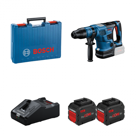 Perforateur GBH 18V-36 C + 2 batteries Procore 18V 12 Ah + 1 chargeur GAL 18V-160 BOSCH