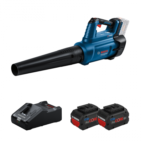 Souffleur 18V GBL 18V-750 + 2 Batteries Procore 18V 8 Ah + 1 Chargeur GAL 18V-160 BOSCH