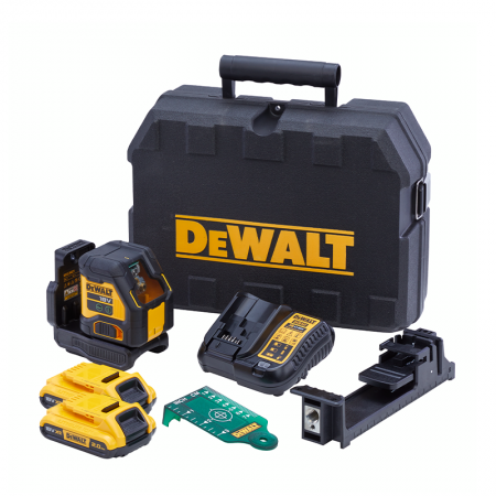 Laser croix compact faisceau vert XR 18V DCLE34021D2-QW DEWALT