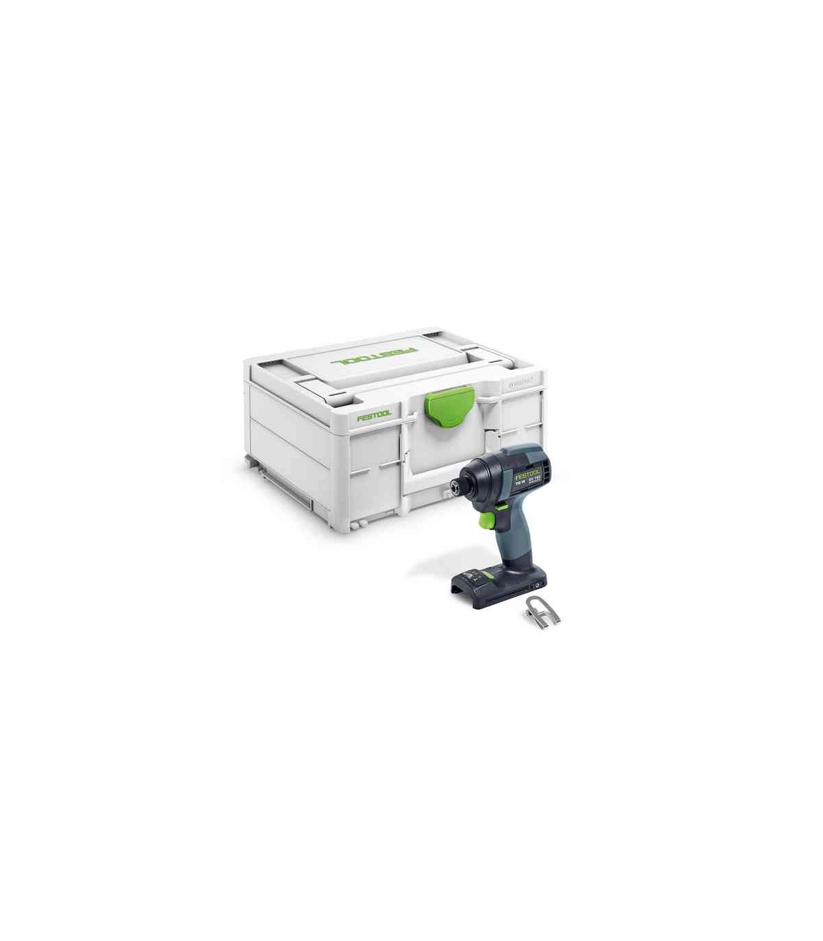 Pack visseuse à chocs TID18 + perforateur BHC 18 + 2 batteries 18V 4 Ah + 1 chargeur TCL 6 FESTOOL
