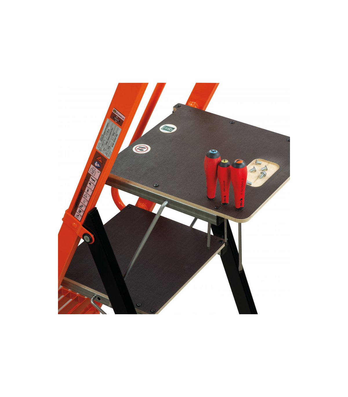 Escabeau pro aluminium 90 cm MONDELIN